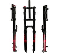 Forcella Discesa, Forcella Anteriore DH Doppia Spalla Ammortizzatore Ad Aria Per Bicicletta Con Smorzamento Freno Disco Corsa 160 Mm Forcelle 9 Mm QR 26/27.5/29'' C,29inch