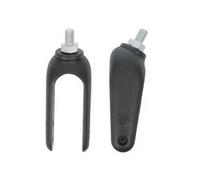 Forcella in plastica per carrozzina disabili - 06069030 Forcella in plastica 142x58 mm perno M12 / Omega