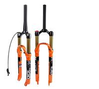 Forcella Mtb 1 Pcs MTB Della Bicicletta Forcella In Lega di Magnesio Sospensioni Pneumatiche 26 27.5 29 Pollici 32 HL RL100mm Bike forcella Blocco for Il Ciclismo Accessori(26in Tapered Remote)