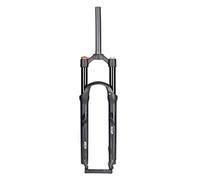 Forcella MTB 26/27.5/29 Forcella Ammortizzata per Mountain Bike Corsa 110mm Blocco Manuale ad Aria 1-1/8'' Freno a Disco per Bicicletta Dritto QR 9mm (Colore: Nero 26'')