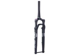 Forcella Mtb Forcella ad aria for bicicletta da strada, escursione 60 mm, freno a disco fuoristrada 700C, sospensione ad aria, blocco manuale, perno passante 100*12 mm, ammortizzatore for bici Forcell