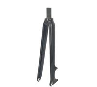 Forcella Mtb Forcella anteriore for bici da strada Parti for bici da strada Forcella rigida in fibra di carbonio 700C Freno a disco Tubo sterzo dritto / conico Forcella Della Bicicletta(Glossy - Strai