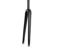 Forcella Mtb Forcella for bicicletta da strada 700C Forcelle in fibra di carbonio Forcella anteriore for bici da strada 9*100mm Tubo sterzo freno a V dritto o conico Forcella Della Bicicletta(Matt - S