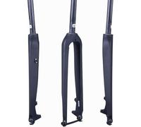 Forcella MTB rigida da 26/27,5/29" in fibra di carbonio, canotto dritto Freno a disco 1-1/8 Forcella anteriore a sgancio rapido 9X100mm Super leggera B,29in