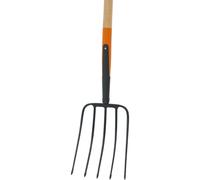 Forcella per Compost Forcone 5 Denti 110 CM Ergonomico W Colore: Antracite