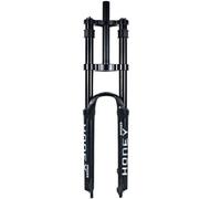 Forcella Pneumatica Per Bici MTB Forcella Anteriore DH Forcella A Doppia Spalla 26 27,5 29 Pollici 9X100MM Rilascio Rapido B,26in
