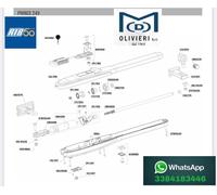 Forcella Posteriore Motore A Braccio Rib Modello Prince Codice CME6085