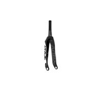 Forcella pride racing apex carbon tapered 20 20mm gloss black white