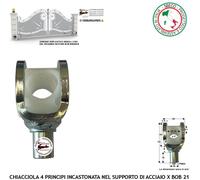 Forcella Ricambio Motore BOB21 Benincà Chiocciola 4 Principi per Vite Senza Fine
