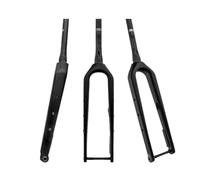 Forcella rigida de bici da strada ghiaia de carbonio 700C asse 12*100mm | 1-1/2" Conico forcella anteriore del freno a disco per bici CX All-Road e Commuter Conversion