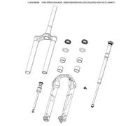 Forcella Rockshox Kit Sealhead Sid Sl 32mm C1 2021 Dba 32mm Noir