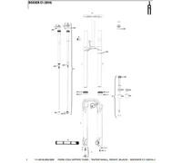 Rockshox Boxxer C1 2019+ Right Fork Csu Upper Tube Nero Black