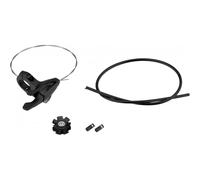 RockShox Reba RL Remote Solo Air 29'' Suspension Fork - 120mm - 51mm Offset - Tapered - 15x110mm Boost - Maxle Stealth - Gloss Black taglia unica