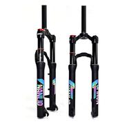 Forcella Sospensione ad Aria per Mountain Bike, 20 pollici 24 pollici MTB Bicicletta Forcella Anteriore Forcella Anteriore 1~1/8'' Tubo Dritto, 120 mm Corsa Molla QR 9 mm, Forcella Ultraleggera