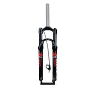 Forcelle Ammortizzate per Mountain Bike da 26/27,5/29 Pollici, Forcella Anteriore, ammortizzatori a Molla oleodinamica con Regolazione del Ritorno, Escursione 80 mm, sterzo Dritto da 28,6 mm, Comando