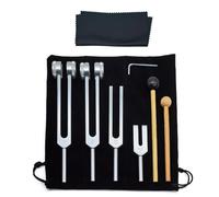 Forcelle Di Regolazione - Strumento Suono Terapeutico, Forcella Di Energia Del Corpo | Strumento Di Frequenza 128Hz, Strumento Di Meditazione In Lega Di Alluminio Per Yoga, D