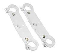 Forcelle Forcella Anteriore per Moto, Manubrio Forcella Tripla per Albero Forcelle Forcella Anteriore per Bici 22mm 1 Paio in Lega di Alluminio per 47 49 Mini Motor Bike Motorcycle