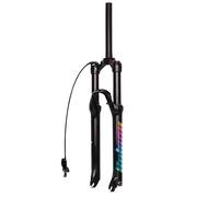 Forcelle Per Bicicletta Forcella for bicicletta ammortizzata 26/27,5/29 pollici Forcella MTB dritta for aria in lega di alluminio da viaggio 100mm for accessori for biciclette ( Color : 29in Straight