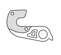 FORCELLINO CAMBIO ALLUMINIO UNION GH-140 PER BICICLETTA CORSA MTB ACCESSORI
