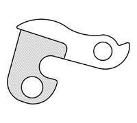 FORCELLINO CAMBIO GH-003 UNION ALLUMINIO RICAMBI BICICLETTE 80MM