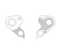 FORCELLINO CAMBIO GH-313 UNION ALLUMINIO PER BICICLETTA CAMBIO POSTERIORE
