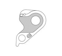 FORCELLINO CAMBIO GH-315 UNION BICICLETTA ALLUMINIO RICAMBIO TRASMISSIONE