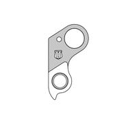 FORCELLINO CAMBIO GH-331 UNION ALLUMINIO PER BICICLETTA RICAMBI TRASMISSIONE