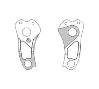 FORCELLINO CAMBIO UNION GH-323 IN ALLUMINIO RICAMBI BICICLETTE