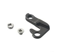 Forcellino deragliatore posteriore in lega di alluminio per bici giganti, tra cui XTC 131 D127, per modelli ATX CNC compatibili, gancio di ricambio per telaio (nero)