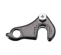 Forcellino per deragliatore posteriore per bicicletta, con bullone incluso, per la maggior parte dei telai, strumento di riparazione in ferro, dimensioni 55 x 35 mm, soluzione pratica per sostituire