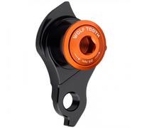 Forcellino UDH Universale CNC Alluminio per Trasmissioni SRAM - Bullone Arancione