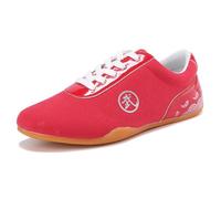 ForceRoute Scarpe da Karate Kung Fu Tai Chi,Scarpe Taekwondo,Scarpe da Taekwondo Sport Boxe,Unisex,Tai Chi Wu Shu Kung Fu Scarpe,Uomo e Donna,Traspirante,Leggere,per Wushu Yoga,Antiscivolo