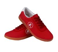 ForceRoute Tai Chi Scarpe,Kung Fu Scarpe,Scarpe Arti Marziali,Scarpe Taekwondo,Scarpe da Karate,Unisex,Uomo e Donna,Traspirante,Tela,Morbido,Leggere,per Meditazione e Qigong,Cinese Wushu Yoga