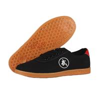 ForceRoute Tai Chi Scarpe,Kung Fu Scarpe,Scarpe Arti Marziali,Scarpe Taekwondo,Scarpe da Karate,Unisex,Uomo e Donna,Traspirante,Tela,Morbido,Leggere,per Meditazione e Qigong,Cinese Wushu Yoga