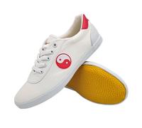 ForceRoute Tai Chi Scarpe,Kung Fu Scarpe,Scarpe Arti Marziali,Scarpe Taekwondo,Scarpe da Karate,Unisex,Uomo e Donna,Traspirante,Tela,Morbido,Leggere,per Meditazione e Qigong,Cinese Wushu Yoga