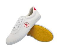 ForceRoute Tai Chi Wu Shu Kung Fu Scarpe,Scarpe da Taekwondo Sport Boxe,Scarpe da Ginnastica per Arti Marziali,Scarpe da Karate,Tela,Unisex,Uomo Donna,Traspirante,per Wing Chun Meditazione