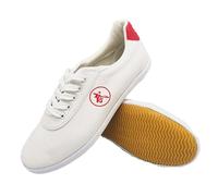 ForceRoute Tai Chi Wu Shu Kung Fu Scarpe,Scarpe da Taekwondo Sport Boxe,Uomo Donna,Scarpe da Ginnastica per Arti Marziali,Scarpe da Karate,Tela,Traspirante,per Wing Chun Meditazione,Unisex