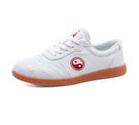ForceRoute Tai Chi Wu Shu Kung Fu Scarpe,Scarpe Taekwondo,Scarpe da Taekwondo Sport Boxe,Scarpe da Karate Kung Fu Tai Chi,Uomo e Donna,Unisex,Traspirante,Antiscivolo,Leggere,per Wushu Yoga