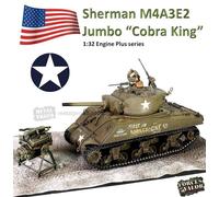 Forces Of Valor 1/32 912136A Sherman M4A3E2 Jumbo "Cobra King" US Army, Bastogne