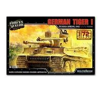 Forces of Valor 1:72 Dt. Tiger I DAK 1943 fr. Prod. Kit - modello da pavimento, modellismo, modello diorama, modellismo militare, kit in plastica