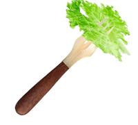 Forchetta a conchiglia e cucchiaio per caviale - Cucchiai di conchiglia di perla con manico in legno, cucchiai da dessert, sale, caffè, uova, degustazione | Mini cucchiaio gourmet per frutti di mare