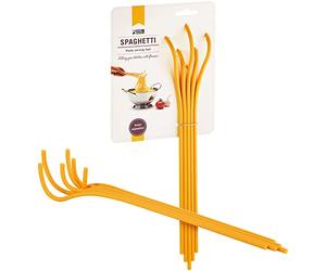 Forchetta a forma di spaghetti in plastica divertente/Forchetta per pasta da una serie di gadget da cucina ispirati alla pasta | Forchetta per pasta cool per afferrare e servire la pasta | Accessori