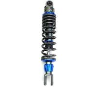 Forchetta Ammortizzatore Posteriore Da 320 Mm Sospensione Ammortizzante Regolabile Veloce Lento Per Yamaha Scooter Nmax ATV Quad Dirt Bike Asse Jarframe(Blu)