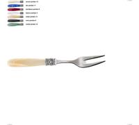 Forchetta carne mona lisa, Acciaio 18/10 AISI 304 Lucido manicatura acrilico perlato, lunghezza 209 mm multicolor