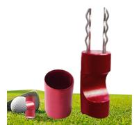 Forchetta da golf verde, Divot da golf in metallo Design intuitivo, | Forchetta Verde Strumento per riparare i buchi del golf, Forchetta per tappeto erboso, S