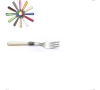 Forchetta dolce Napoleon Perlato, (acciaio 18.10 aisi304), Lunghezza 151 mm manici in metacrilato multicolor