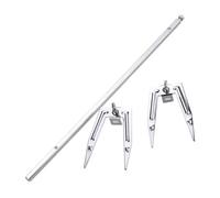 Forchetta For Spiedini Di Pollo Arrosto In Acciaio, Utensile For Girarrosto Da 25-45 Cm, Accessori For Spiedo For Forno, Barbecue, Friggitrice Ad Aria(38cm Square Shelf)