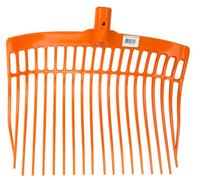 Forchetta in plastica (arancione)
