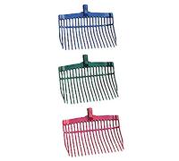 Forchetta per cavalli extra leggera e infrangibile, prodotto di alta qualità, stabile, colore rosso, forcella per forca da dunge, forcella per cavalli Mist Forke