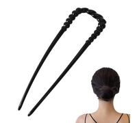 Forchetta per chignon - Forcine per capelli francesi a forma di U | Mollette multiuso, elegante forchetta per capelli per la vita quotidiana, appuntamenti, matrimoni, balli